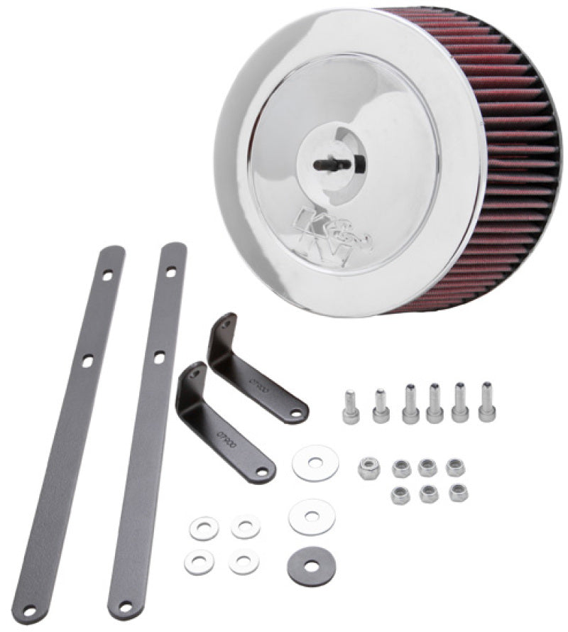 K&N 90-93 300ZX Turbo/Non-Turbo Performance Intake Kit - 57-6001 for 1990-1993 Nissan 300ZX - front view