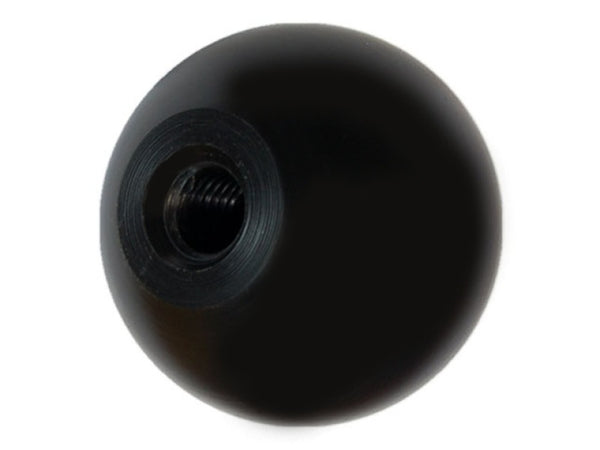 Torque Solution Delrin 50mm Round Shift Knob: Universal 10x1.5 - TS-UNI-107B by Torque Solution