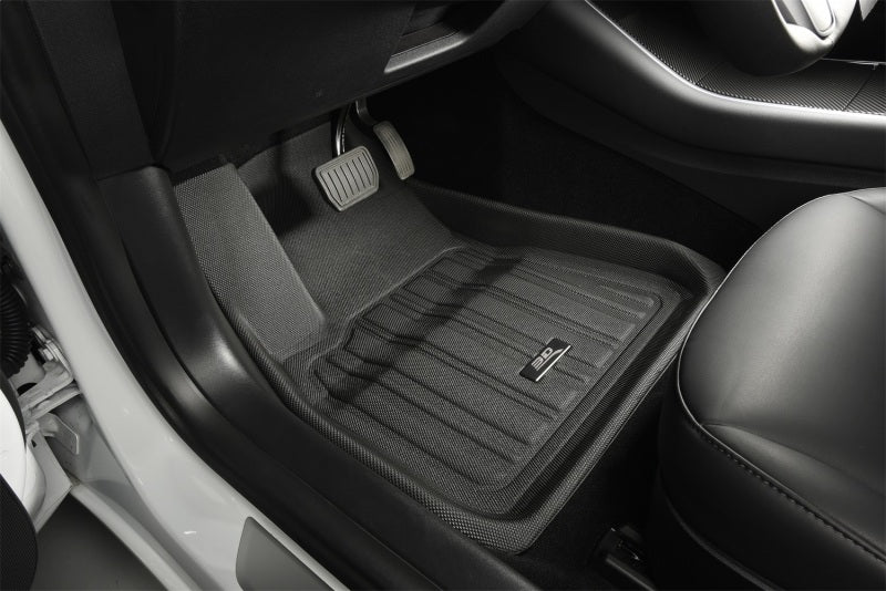 3D Maxpider 2024 Tesla Model 3 Elitect Floor Mat 1st/2nd Row - E1TL06901809