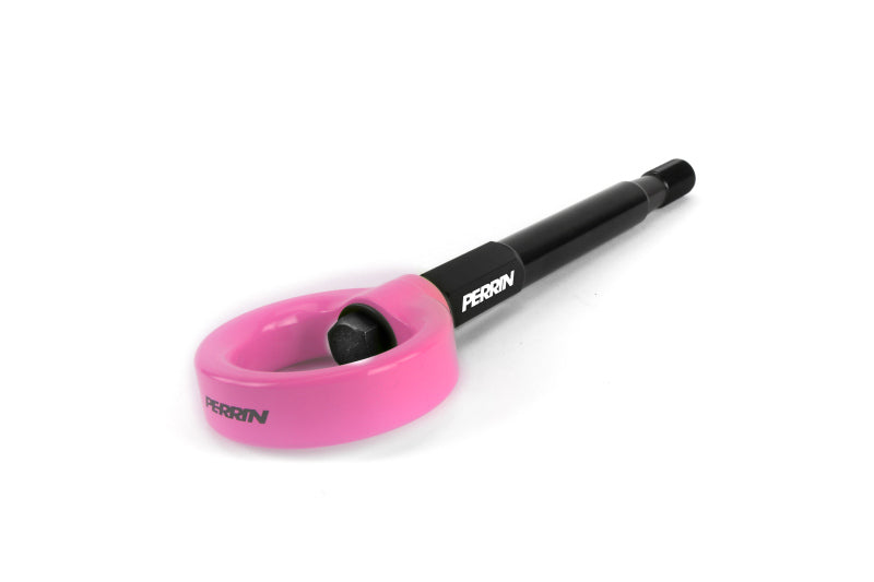 PERRIN 25-26 Subaru Forester (Bse/Ltd-Prem-Spt-Tour Incl. Hybrid/Wldrns) FR Tow Hook Kit - Hyp Pink - PSP-BDY-238HP