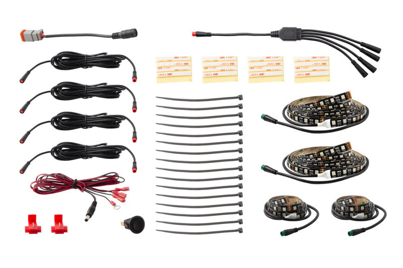 Diode Dynamics RGBW Multicolor Underglow LED Kit - DD0442