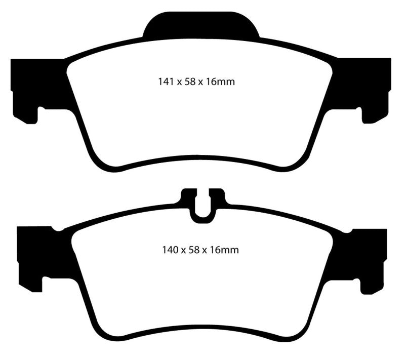 EBC 04-06 Mercedes-Benz CL500 5.0 Ultimax2 Rear Brake Pads - UD986