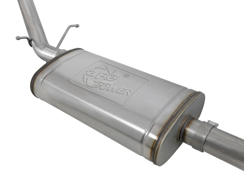 aFe Vulcan Series 3in 304SS Exhaust Cat-Back w/ Pol Tips 2019 GM Silverado / Sierra 1500 L4-2.7L (t) - 49-34109-P
