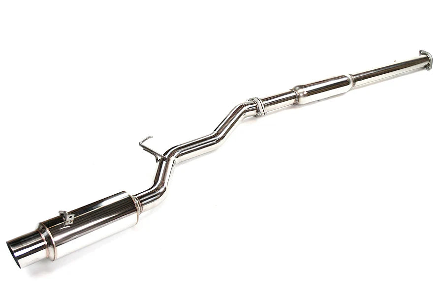 Invidia 03+ Evo Mitsubishi Evo 8/9 76mm N1 Stainless Steel Tip Cat-back Exhaust - HS03ML8GTP