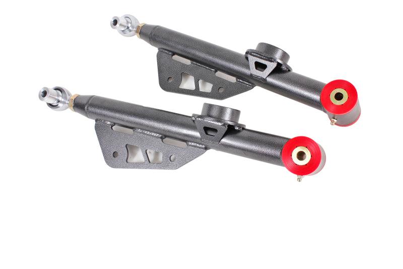 BMR 99-04 Mustang Single Adj. Lower Control Arms / Rod End (Polyurethane) - Black Hammertone - TCA053H for 1999-2004 Ford Mus