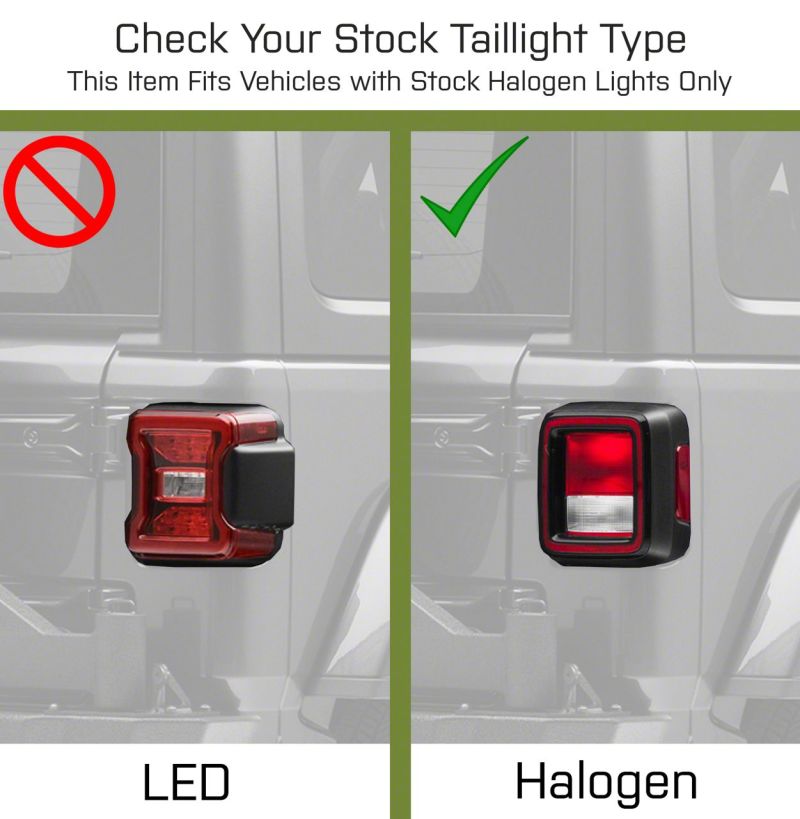 Raxiom 18-23 Jeep Wrangler JL Axial Series LED Tail Lights- Blk Housing (Smoked Lens) - J142664-JL