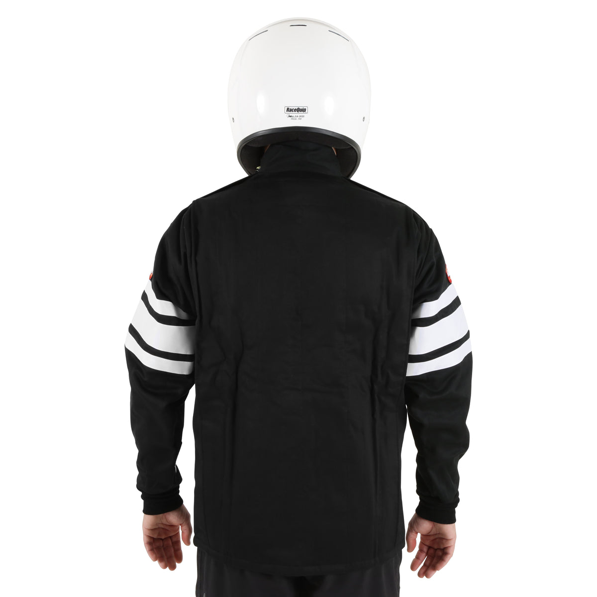RaceQuip Black SFI-5 Jacket - Medium Tall