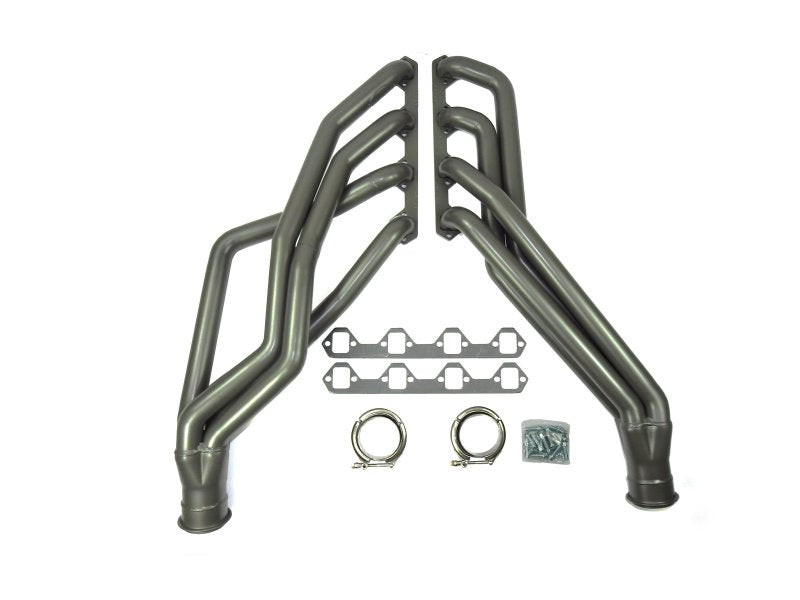 JBA 65-73 Ford Mustang 351W SBF 1-3/4in Primary Ti Ctd Long Tube Header - 6616SJT