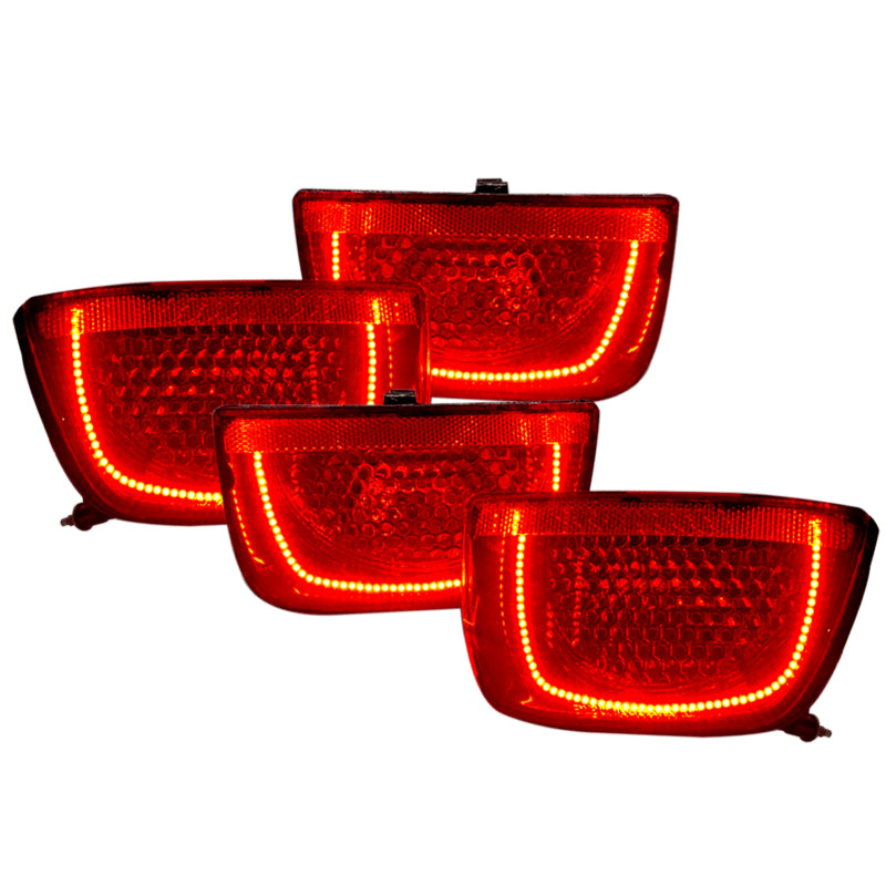 Oracle Chevy Camaro 10-13 Afterburner 2.0 Tail Light Halo Kit - Red SEE WARRANTY - 2534-003