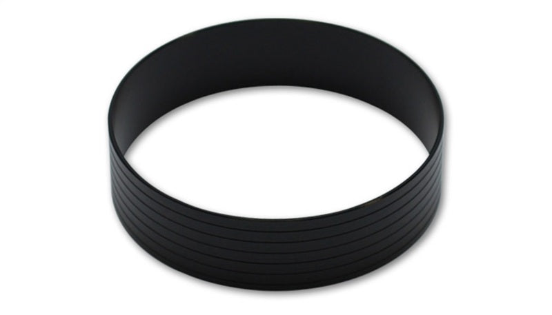 Vibrant Aluminum Union Sleeve for 5in OD Tubing - Hard Anodized Black - 12590