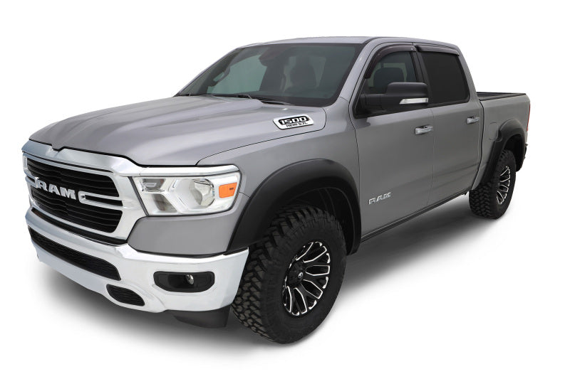 AVS 2019 RAM 1500 Crew Cab Ventvisor Outside Mount Front &amp; Rear Window Deflectors 4pc - Smoke - 94806