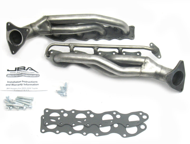 JBA 07-20 Toyota 5.7L V8 1-5/8in Primary Raw 409SS Cat4Ward Header - 2012S