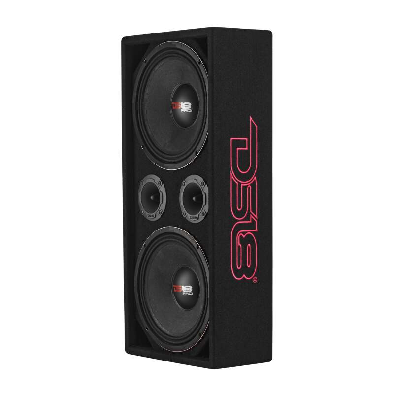 DS18 Loaded Ported Enclosure Incls PRO-X10M & PRO-TWX2/FRP-1.2K4/ Cable & Terminal- Black Carpet - VOC10LD-PK - additional view 9