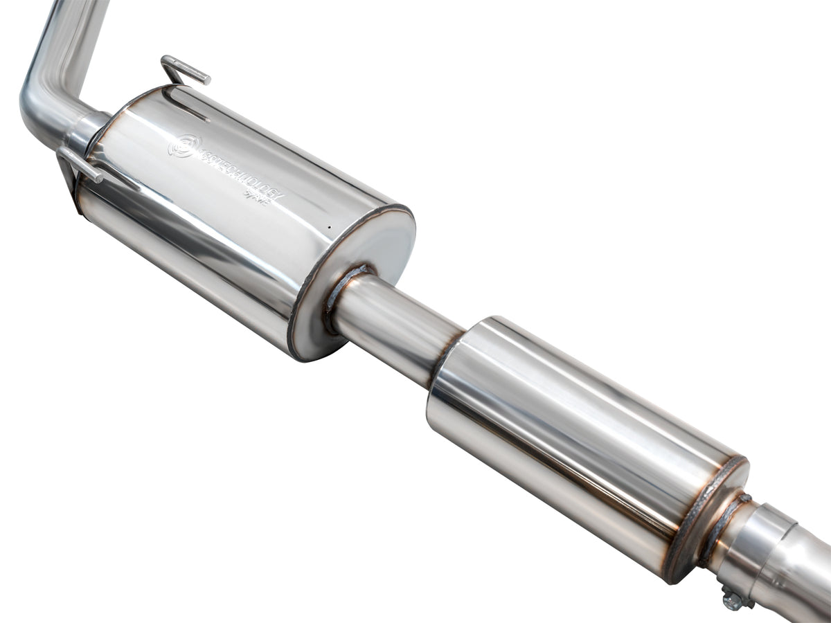 AWE Exhaust for 4th Gen Toyota Tacoma Dual Diamond Black Tips - 3015-33254
