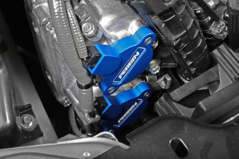 Perrin 15-22 WRX Cam Solenoid Cover - Blue - PSP-ENG-172BL