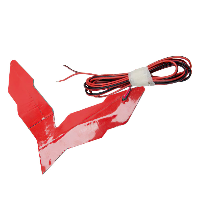 Oracle Corvette C7 Rear Illuminated Emblem - Dual Intensity - Pink SEE WARRANTY - 3655-009