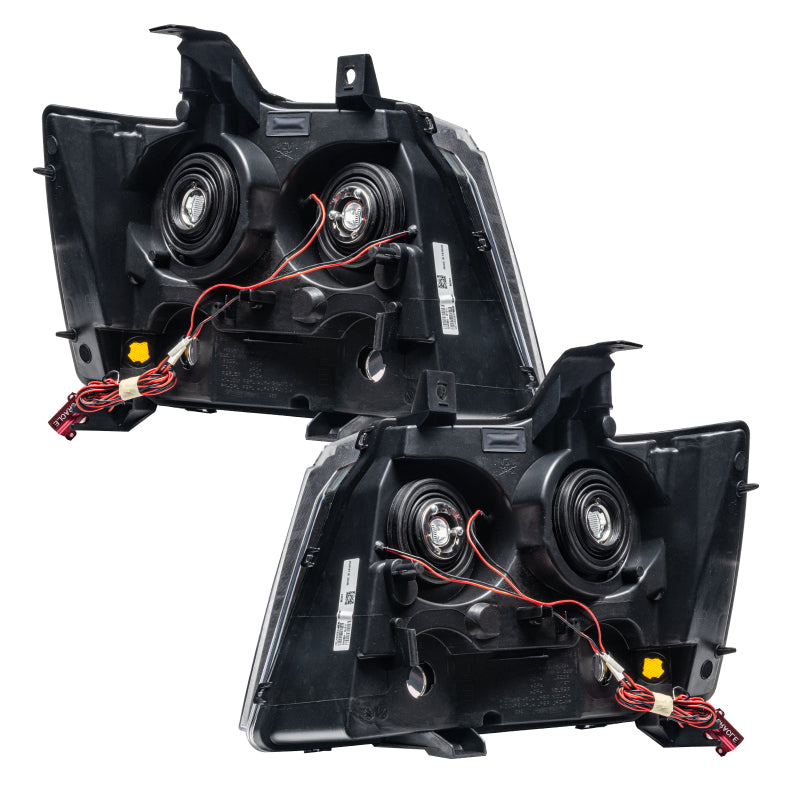 Oracle Lighting 07-14 Chevrolet Tahoe Pre-Assembled LED Halo Headlights -Blue SEE WARRANTY - 7010-002