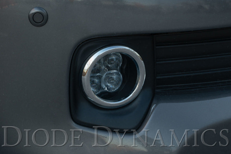 Diode Dynamics SS3 Sport Type CGX Kit ABL - White SAE Fog - DD7197 for 2010-2020 Toyota Sienna - rear view