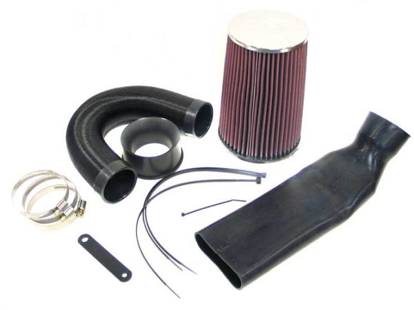 K&N 93-98 Miata Performance Intake Kit (International Models ONLY) - 57-0348 for 1994-1997 Mazda Miata - front view