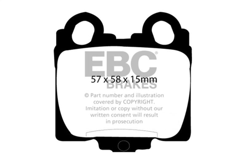 EBC 98-05 Lexus GS300 3.0 Ultimax2 Rear Brake Pads - UD771