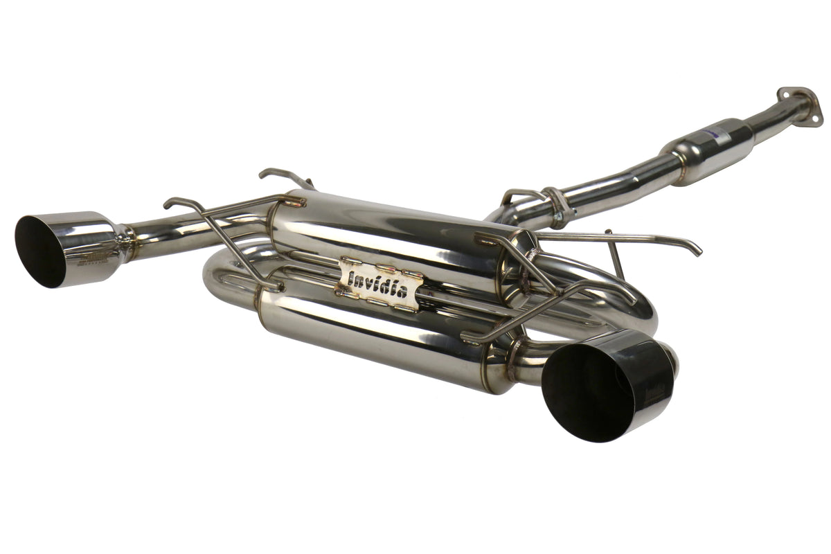 Invidia 12+ Subaru BR-Z/FR-S Gemini/R400 Single Layer Stainless Steel Tip Cat-back Exhaust - HS12SST7GM1SS