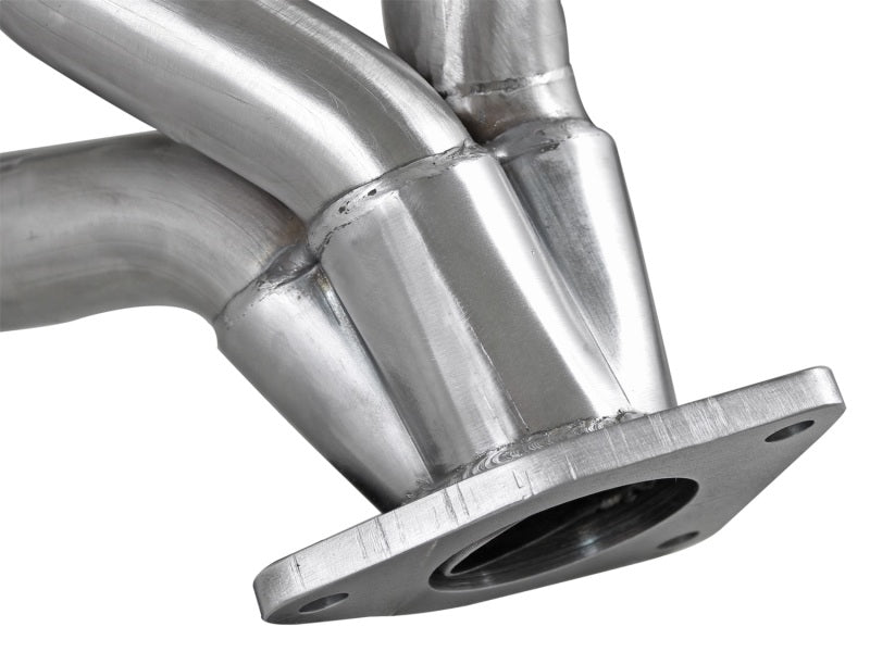 aFe Power Twisted Steel Headers 409 Stainless Steel 02-13 GM Silverado/Sierra 1500 V8 GMT800/GMT900 - 48-44001
