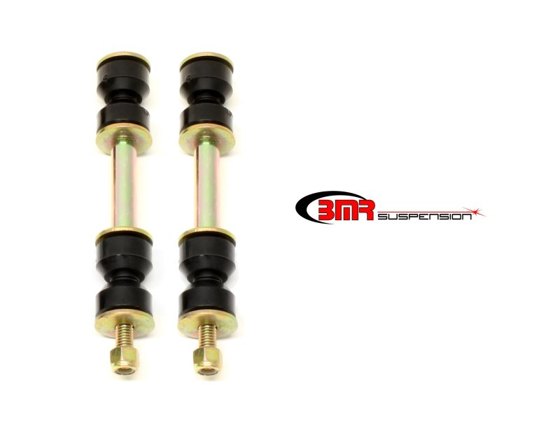 BMR 82-82 3rd Gen F-Body 2.375in Front Sway Bar End Link Kit - Black - ELK002 by BMR Suspension