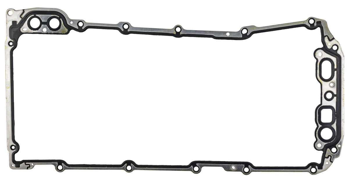 Fel-Pro Chevrolet Corvette OS 30938 R Engine Oil Pan Gasket Set 14 Bolt Hole One Piece Gasket - OS30938R for 2006-2013 Chevrolet Corvette - front view