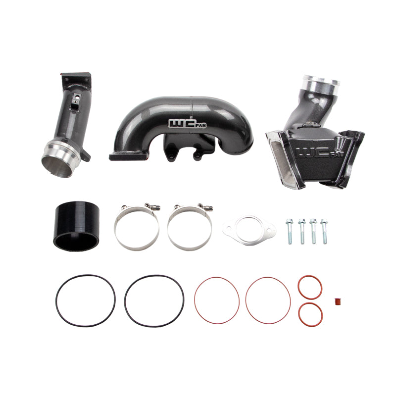 Wehrli 06-07 GM Duramax LBZ 3in Y-Bridge Kit - Deore Gold - WCF100163-DG