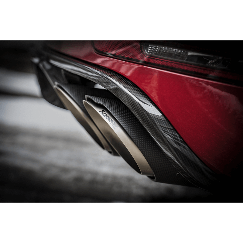 Akrapovic 2014 Porsche Macan Turbo (95B) Evolution Line Cat Back (Titanium) w/ Titanium Tips - S-PO/TI/7H