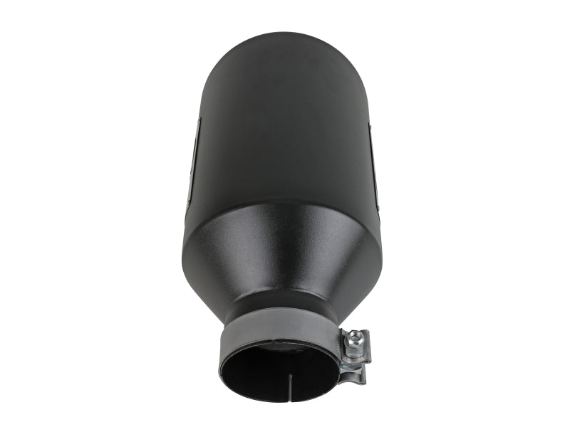 aFe Power MACH Force-Xp 409 Stainless Steel Clamp-on Exhaust Tip Black - 49T40801-B15