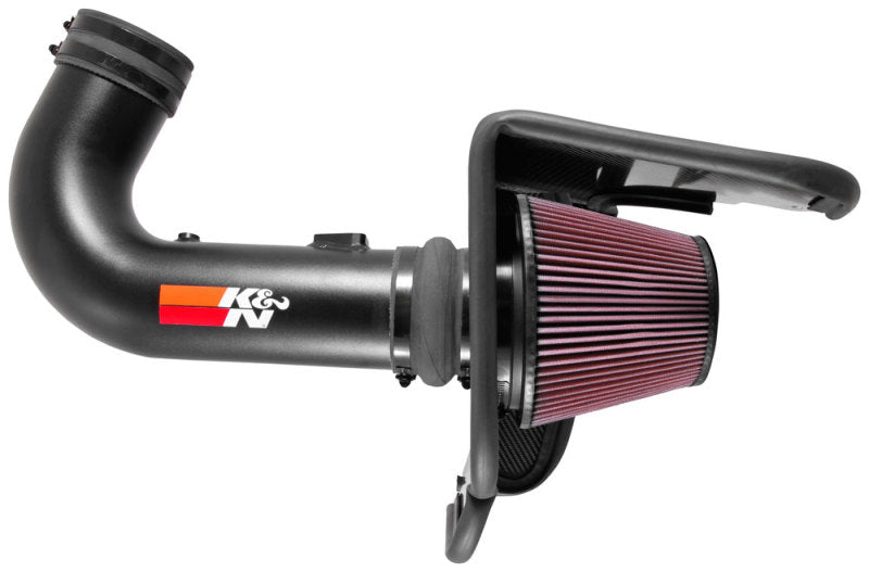K&N 14-15 Chevy Camaro Z28 7.0L Typhoon Performance Intake - 69-4533TTK for 2014-2015 Chevrolet Camaro - close-up