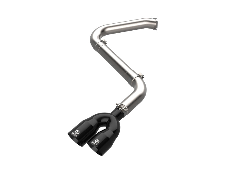 aFe Takeda 21-25 Hyundai Elantra 1.6L (t) 3in. SS Axle-Back Exhaust System w/Black Tips - 49-37045-B