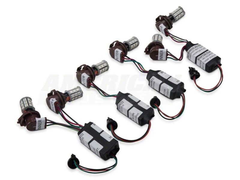 Raxiom 05-09 Ford Mustang Axial Series LED Sequential Chase Tail Light Kit- Plug-and-Play - 12176 - close-up view 8