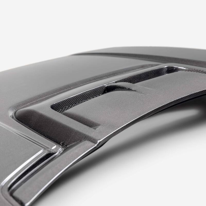 Anderson Composites 21-24 Ford Raptor Type-OE Carbon Fiber Hood - AC-HD21FDRA-OE by Anderson Composites - alternate view