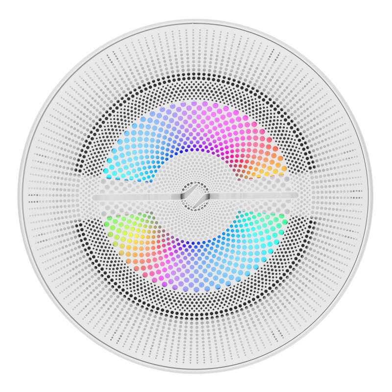 DS18 8in 2-Way 175 Watts RMS 4ohm Digital LED Lights Bullet Tweeter White - NXL-LXY8/WH - additional view 3