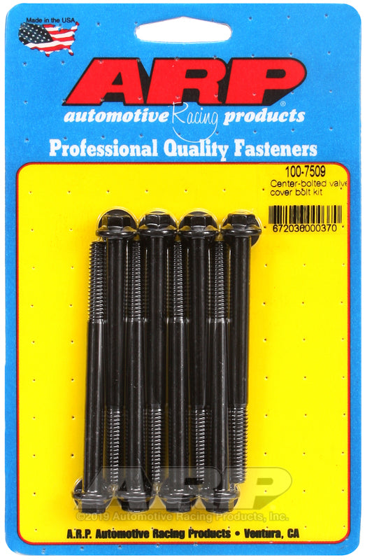 ARP Center-Bolted Hex Valve Cover Bolt Kit - 100-7509 by ARP