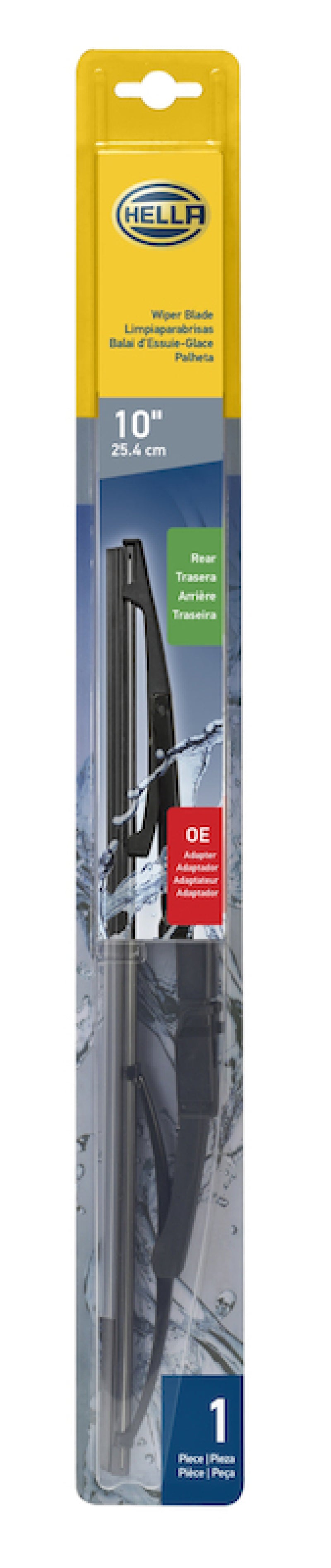 Hella Wiper Blade 10In Rear Oe Conn Sngl - 9XW398115010T