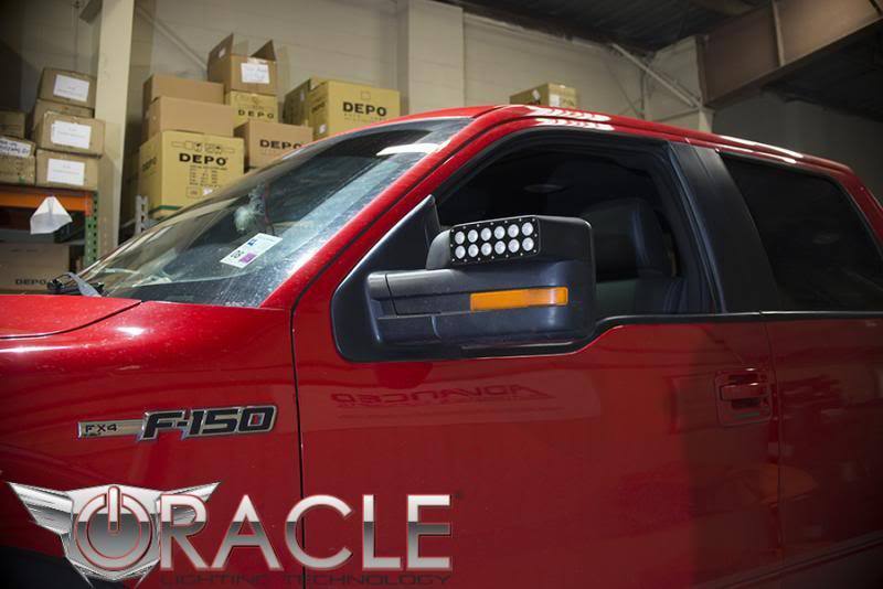 Oracle 09-14 Ford F150/Raptor Off-Road Mirrors - 6000K SEE WARRANTY - 5752-001