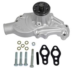 Edelbrock Water Pump for Small-Block Chevy Street Rods in Satin Finish - 88820
