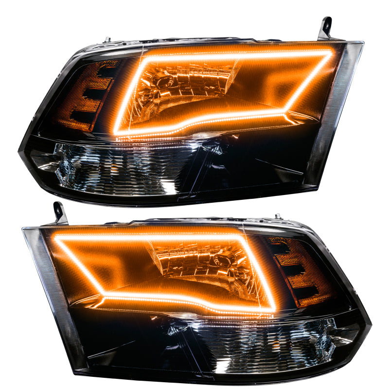 Oracle Lighting 09-18 Ram 1500 Sport Pre-Assembled w/Switchback Halo Headlights SEE WARRANTY - 8906-504