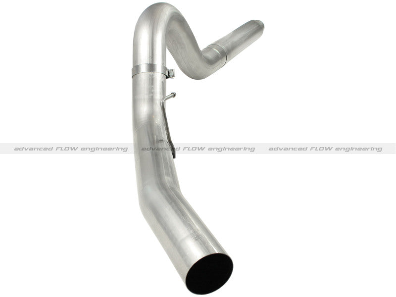aFe MACHForce XP 5in DPF-Back Stainless Steel Exh Sys, No tip,Ford Diesel Trucks 08-10 V8-6.4L - 49-43054