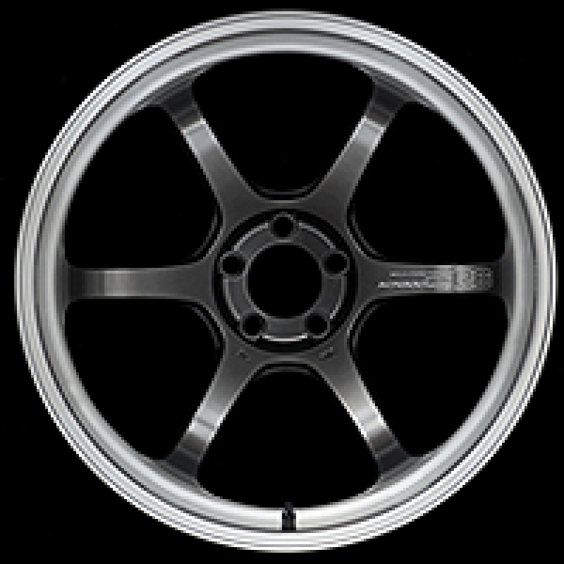 Advan R6 20x9 +48mm 5-112 Machining &amp; Racing Hyper Black Wheel - YA60I48MHB