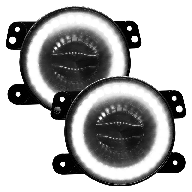 Oracle Jeep Wrangler JK/JL/JT High Performance W LED Fog Lights - w/o Controller SEE WARRANTY - 5846-334