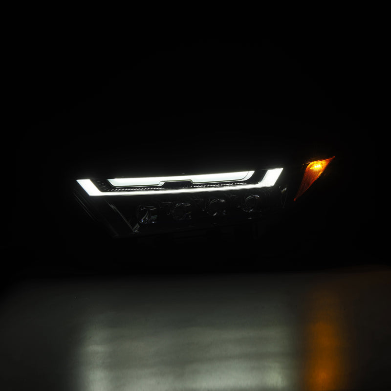 AlphaRex 19-23 Toyota RAV4 NOVA LED Projector Headlights Alpha-Black - 880857