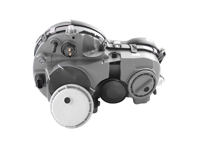 ANZO 1999-2002 Mercedes Benz E Class W210 Projector Headlights Chrome - 121086