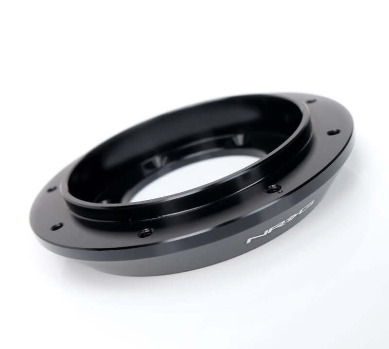NRG 6 Hole To 9 Hole Steering Wheel Adapter - SRK-69BK - close-up view 2