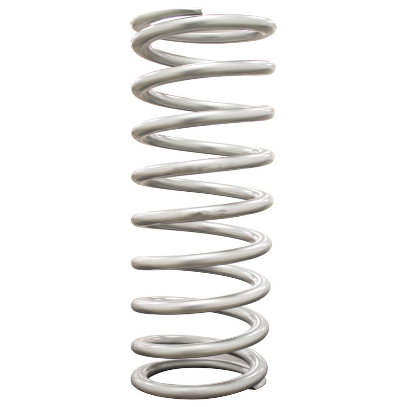 QA1 2-1/2in ID High Travel Spring - 12in Length x 275lbs/in - Silver Powder Coated - 12HT275
