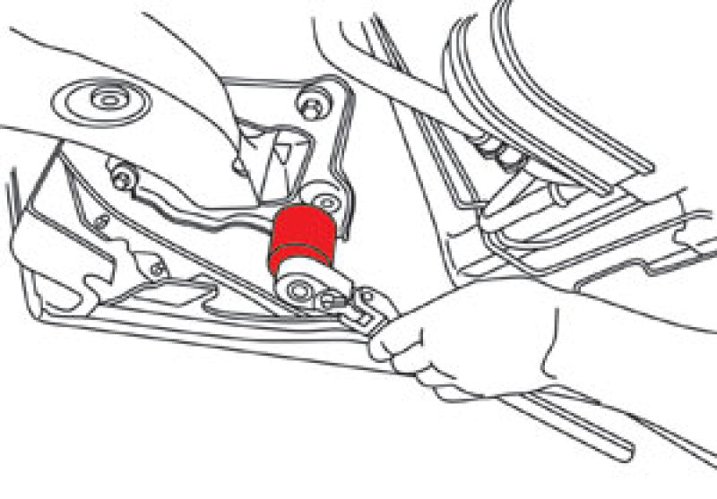 SPC Performance BMW Rear Toe Adjustment Tool - 87567 for 1992-2002 BMW 3 Series - angle view