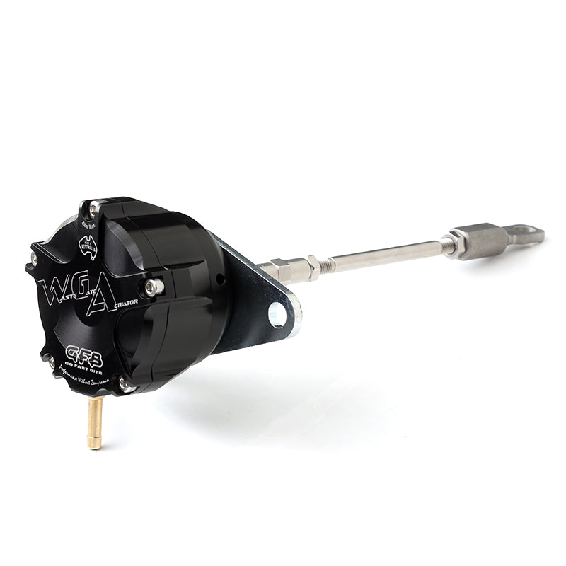 GFB 07-16 Mitsubishi EVO X (4B11T) WGA Wastegate Actuator (Tune Required) - 7303 for 2008-2015 Mitsubishi Lancer - front view
